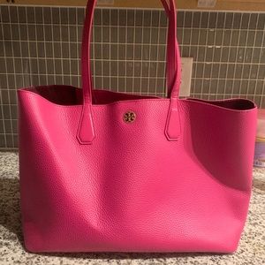 ❌‼️SOLD‼️❌Tory Burch Pink Leather Tote
